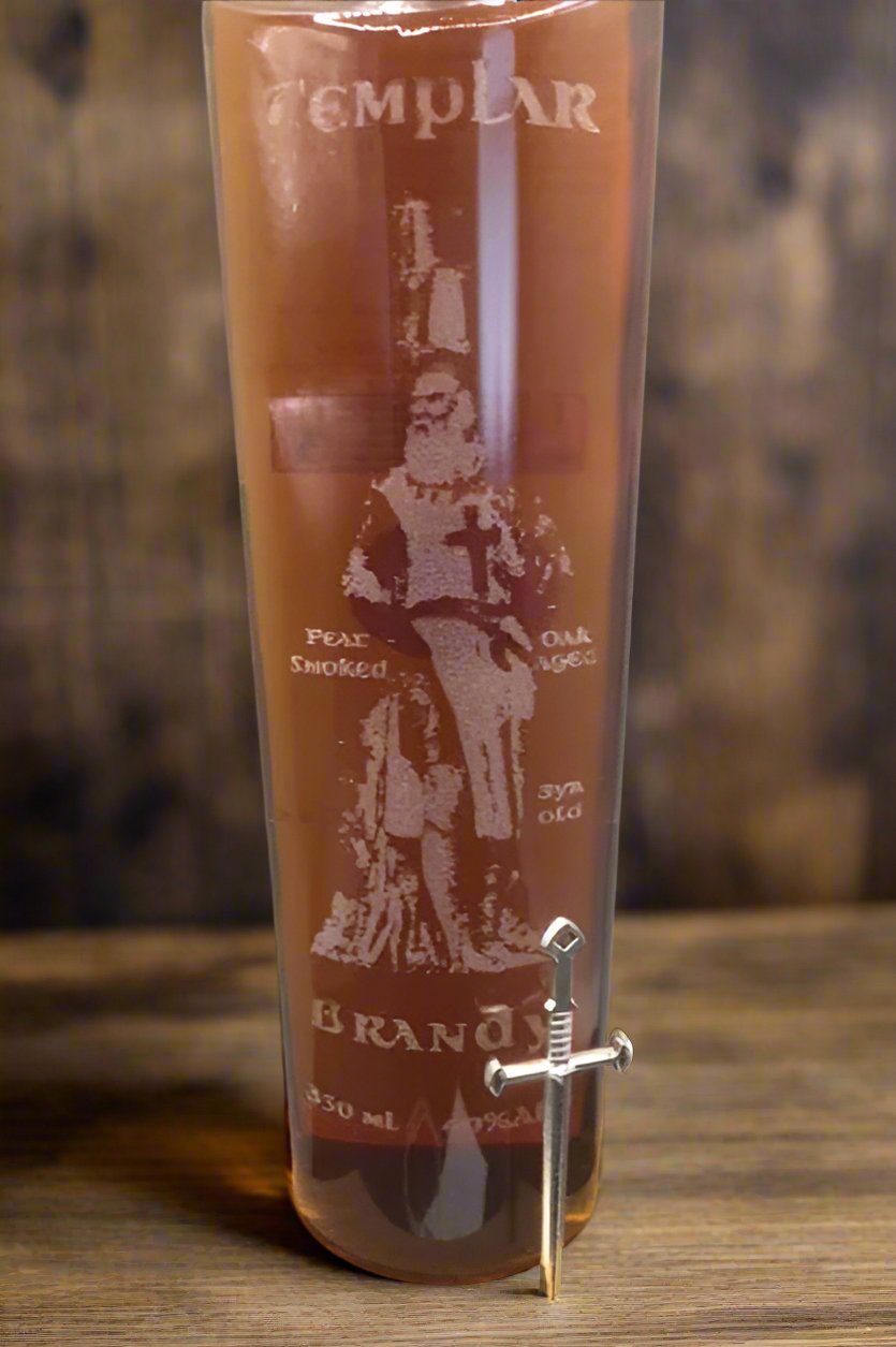 Templar Brandy ( Oak Irish Peat Smoked ) 40%abv 350ml 3yr Old