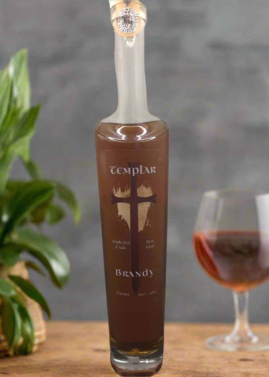 Templar Brandy ( Madeira Aged Cask ) 39%abv 350ml 4yrs Old